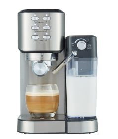 capsule + coffee powder + milk foam 3 in 1 coffee maker.  20Bar extraction French drip / mocha and other Italian espresso, 1 cup / 2 cup mechanical ke