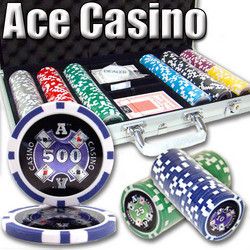 300 Ct - Custom Breakout - Ace Casino 14 Gram - Aluminum