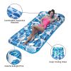 3 Pack Inflatable Pool Float Raft Water Lounge 330lbs Load-Bearing Mattress with Headrest for Adult Swimming Pool Toy Party Beach