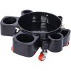 Bucket Dolly 5 Gallon Rolling Bucket Dolly with 5 Rolling Swivel Casters,Removable Bucket Dolly for Car Wash Professional Detailing for Car Washing De