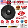 5 Core 15 Inch Subwoofer Speaker 8 Ohm Replacement DJ Bass Sub Woofer 90 Oz Magnet - 15-185 MS 350W