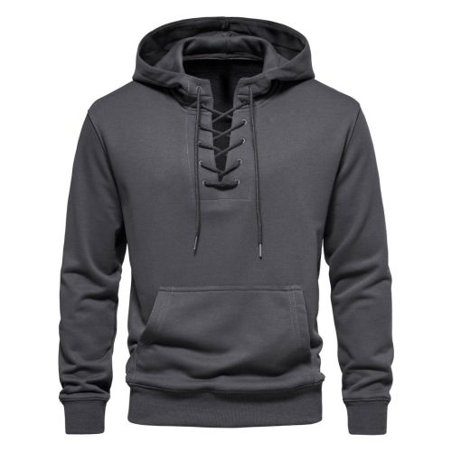 Men's Hoodie Sweatshirt Hooded Casual Long Sleeve Drawstring Lace Up Pullover Hoodies with Pocket Men's Hoodie Sweatshirt Hooded Casual Long Sleeve Drawstring Lace Up Pullover Hoodies with Pocket