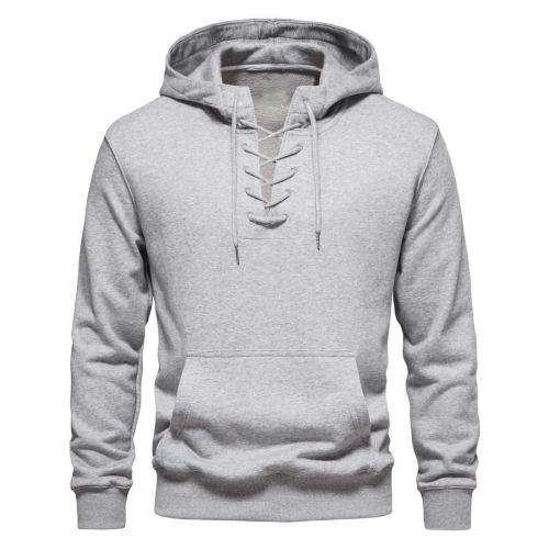 Men's Hoodie Sweatshirt Hooded Casual Long Sleeve Drawstring Lace Up Pullover Hoodies with Pocket Men's Hoodie Sweatshirt Hooded Casual Long Sleeve Drawstring Lace Up Pullover Hoodies with Pocket