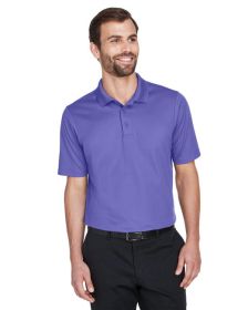 CrownLux Performance‚Ñ¢ Men's Plaited Polo - GRAPHITE - 2XL (Color: GRAPE, size: S)