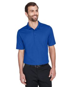 CrownLux Performance‚Ñ¢ Men's Plaited Polo - GRAPHITE - 2XL (Color: TRUE ROYAL, size: XS)