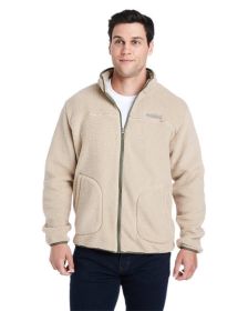 Men's Rugged Ridge‚Ñ¢ II Sherpa Full-Zip Fleece Jacket - BLACK - XL (Color: ANCIENT FOSSIL, size: M)