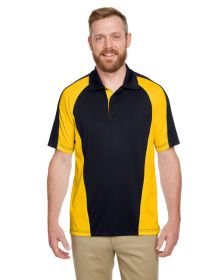 Men's Advantage Snag Protection Plus IL Colorblock Polo - BLK/ RED/ D CHRC - S (Color: BLK/ S YL/ DK CH, size: 5XL)