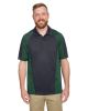 Men's Advantage Snag Protection Plus IL Colorblock Polo - BLK/ RED/ D CHRC - S