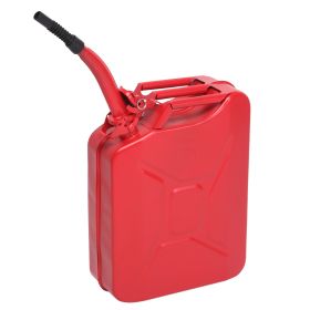 5.3 Gal / 20L Portable American Jerry Can Petrol Diesel Storage Can (Color: Red, Capacity: 20L)