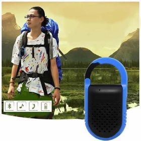 Clip N Go Bluetooth Speaker and Handsfree Speakerphone (Color: Grey)