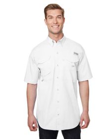 Men's Bonehead‚Ñ¢ Short-Sleeve Shirt - WHITE - 3XL (Color: White, size: S)