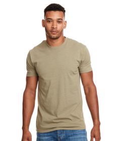 Unisex CVC Crewneck T-Shirt - WHITE - 5XL (Color: LIGHT OLIVE, size: XL)