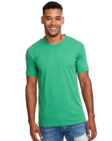 Unisex CVC Crewneck T-Shirt - WHITE - 5XL (Color: KELLY GREEN, size: S)