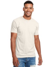 Unisex CVC Crewneck T-Shirt - WHITE - 5XL (Color: SAND, size: XS)