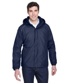 CORE365 88189 Men's Brisk Insulated Jacket (Color: CLASSIC NAVY, size: XL)