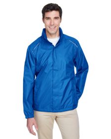 CORE365 88185 Men's Climate Seam-Sealed Lightweight Variegated Ripstop Jacket (Color: TRUE ROYAL, size: S)