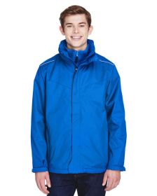 CORE365 88205 Men's Region 3-in-1 Jacket with Fleece Liner (Color: TRUE ROYAL, size: 4XL)