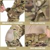 VOTAGOO G3 Combat Pants with Knee Pads Tactical Military Trousers Hunting Multicam Pants for Men Rip-Stop Airsoft Gear