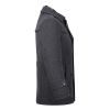 Men's Detachable Scarf Collar Slim Warm Wool Blend Overcoat