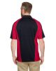 Men's Advantage Snag Protection Plus IL Colorblock Polo - BLK/ RED/ D CHRC - S