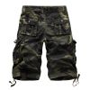 Men's Camo Cargo Shorts Cotton