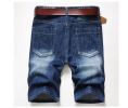 Men's Denim Shorts Stylish Straight Leg Jeans Shorts