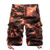 Men's Camo Cargo Shorts Cotton