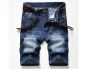 Men's Denim Shorts Stylish Straight Leg Jeans Shorts