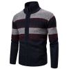 New Autumn Winter Cardigan Men Sweaters Jackets Coats Fashion Striped Knitted Cardigan Slim Fit Sweaters Coat Mens Clothing 2022