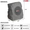 5 CORE Rock Garden Wireless Outdoor Speakers IPx6 Waterproof Weatherproof TWS Bluetooth 5.3 Speaker w Solar & USB Charging 7 LED Lights 6 Hr Playtime