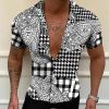 2022 Summer hot sale Hawaii 3D digital print men's shirt